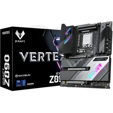 Maxsun Icraft Z890 Vertex Wıfı LGA1851 Ddr5 9000 Mhz M.2 Fiyatı