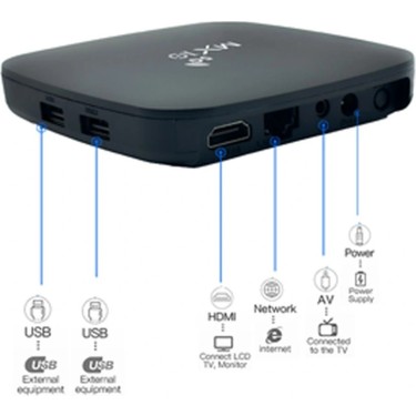 Eima MX10-5G Android TV Box 4K Ultra HD – MX Box S – 5G WiFi Fiyatı