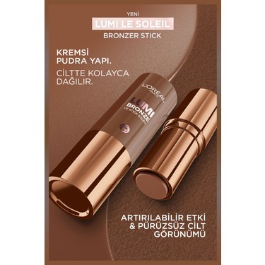 L'oréal Paris Lumi Bronzlaştırıcı Stick - 110 Toasted Fiyatı