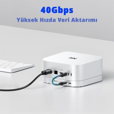 Techstorm Hagibis Mac Mini M4 Seri Uyumlu Usb-C Hub – 40 Fiyatı