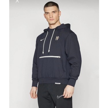 Nike Chelsea Fc Pullover Hoodie Siyah Erkek Sweatshirt Fiyatı