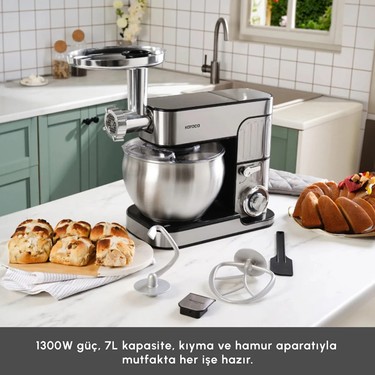 Karaca Pro Mutfak Şefi 1300 Watt - 7 Lt Paslanmaz Çelik Fiyatı
