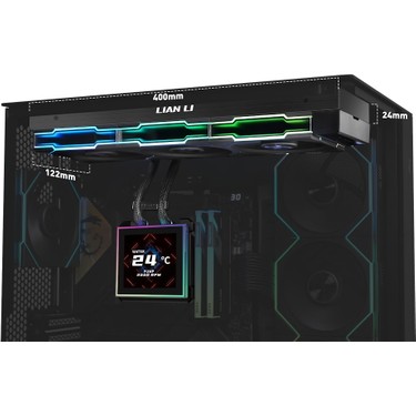 Lian Li Hydroshift Iı Lcd-S 360TL Siyah Sıvı Soğutucu Fiyatı