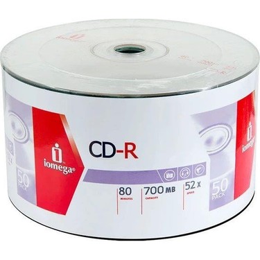 Iomega Cd-R 52X 50'li Spindle Fiyatı - Taksit Seçenekleri