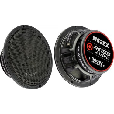 Reiss Audio RS-M62AKS 600WAT-240W Rms 16 cm Metal Kapaklı Fiyatı