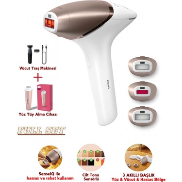 Philips Lumea Prestige 脱毛器 4アタッチメント付き Philips Lumea Prestige Ipl Lazer Epilasyon Cihazı 450.000 Fiyatı