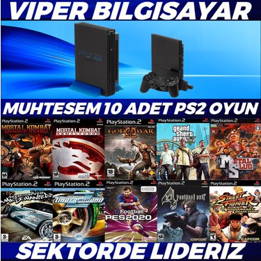Sony Muhteşem 10 Adet Ps2 Oyun Fiyatı - Taksit Seçenekleri
