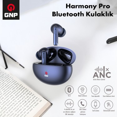 Gnp Harmony Pro Tws Kulaklık Içi Anc Bluetooth Kulaklık Fiyatı