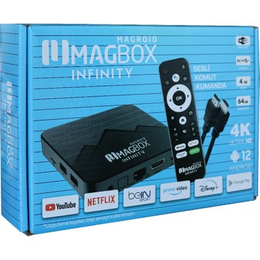 Magbox Infınty 64 GB HDD 4 GB Ram Bluetooth 5g Ses Komut Fiyatı