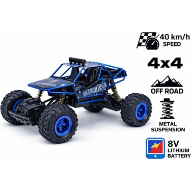 AnDen Toys Uzaktan Kumandalı Arazi Aracı Rock Crawler 40 Km Fiyatı