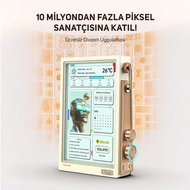 Divoom Times Frame 10.1 Akıllı Kişiselleştirilebilir Fiyatı, 5.0