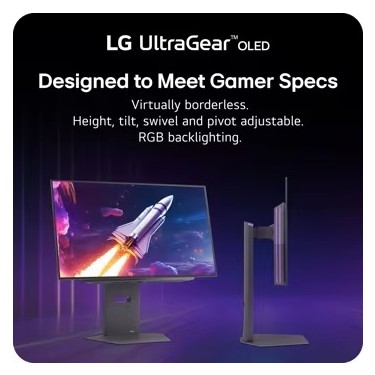 Lg 27'' Ultragear OLED Gx7 27GX790A-B 480Hz 0.03MS OLED Qhd Fiyatı