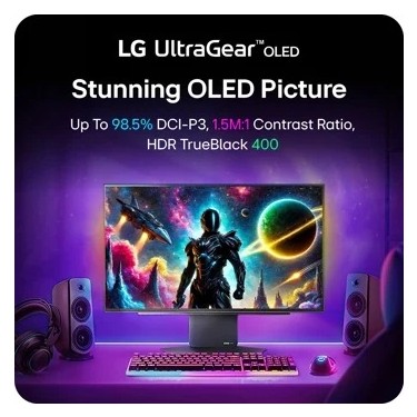 Lg 27'' Ultragear OLED Gx7 27GX790A-B 480Hz 0.03MS OLED Qhd Fiyatı