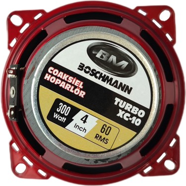 Boschmann Turbo XC10 Koaksiyel Hoparlör 10 cm 600W Maksimum Fiyatı