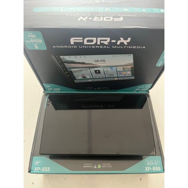 For-x XP-555 9 Inch Incell QLED Multimedya 8 Çekirdek 4-64GB Fiyatı