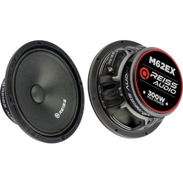Reiss Audio RS-M62EX Deprem Serisi Çifti 600WAT-240W Rms Fiyatı