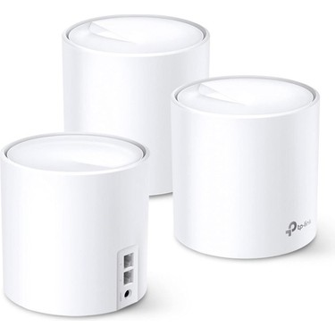 TP-Link Deco X60 ホワイト 3台セット Tp-Link Deco X20 3'lü 1800 Mbps Router Outlet Fiyatı