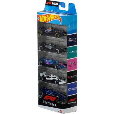 Hot Wheels® Formula 1 5'li Paket JLN11 Eğlenceli Oyun Seti Fiyatı