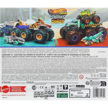 Hot Wheels Köpek Balığı ve Dinozor Çoklu Paketi, 2 Büyük Fiyatı