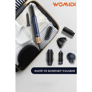 うぃ様 WOMIDI 8'i 1 Arada Saç Kurutma ve Şekillendirme Cihazı 40 mm Fiyatı