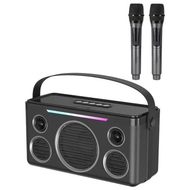 Earldom A40 Siyah Bluetooth Hoparlör - Mikrofonlu Karaoke Fiyatı