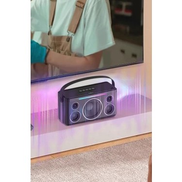 Earldom A40 Siyah Bluetooth Hoparlör - Mikrofonlu Karaoke Fiyatı