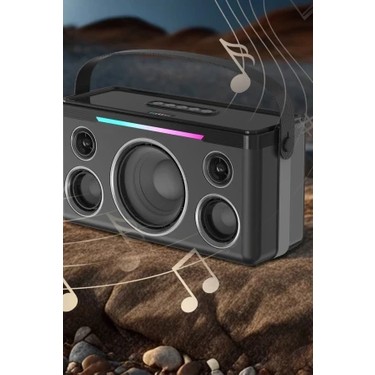 Earldom A40 Siyah Bluetooth Hoparlör - Mikrofonlu Karaoke Fiyatı