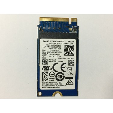 Toshiba Kioxia KBG40ZNT512G Bg4 512 GB Pcıe Nvme M.2 2242 Fiyatı