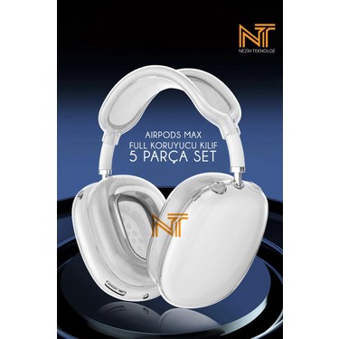 Nezih Case AirPods Max / AirPods Max 2 Uyumlu Şeffaf Silikon Fiyatı
