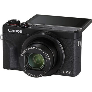 Canon Powershot G7X Mark Iıı Fotoğraf Makinesi (Siyah) + Fiyatı
