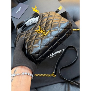 Yves Saint Laurent Logo Detaylı Ithal Çanta Fiyatı