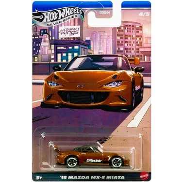 Hot Wheels Temalı Arabalar Silver Serisi 15 Mazda Mx-5 Mıata Fiyatı