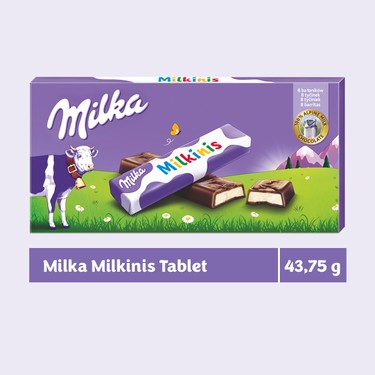 Milka Milkinis Süt Dolgulu Çikolata 87,5 gr - 4 Adet Fiyatı