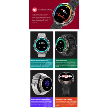 Roxiva Harvox X2 Pro Tank Outdoor Akıllı Saat Fiyatı