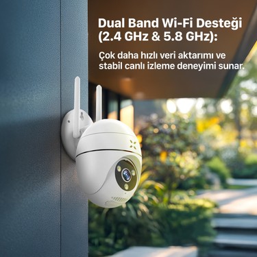 Xenon Smart Güvenlik Kamerası | 1440P 4mp Mobil Kontrol Fiyatı