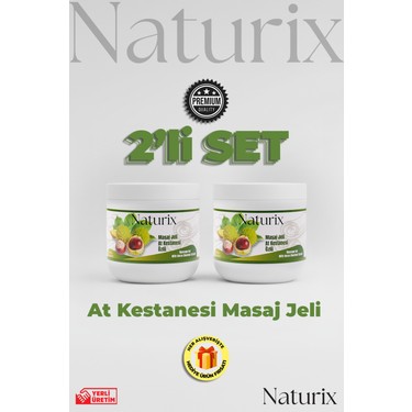 Naturix Horse Chestnut Balsam 500 Ml At Kestanesi Masaj Jeli Fiyatı