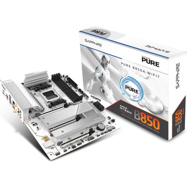 Sapphıre Anakart Amd Am5 Atx Pure B850A Wıfı7 52123-11-40G Fiyatı