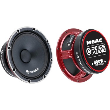 Reiss Audio Reıss Audıo RS-M6AC Oto Midrange 16CM 400 Watt Fiyatı