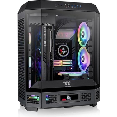 Thermaltake The Tower 600 Siyah TG Pencereli, ATX Bilgisayar Fiyatı