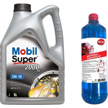 Mobil Super 2000 XE 5W30 Motor Yağı 5 L ÜT:2025 Fiyatı