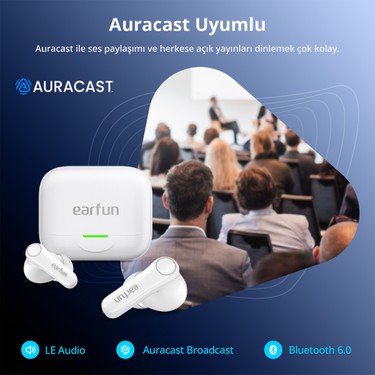 Earfun Air Pro 4+ Bluetooth Kulakiçi Kulaklık - Bluetooth Fiyatı