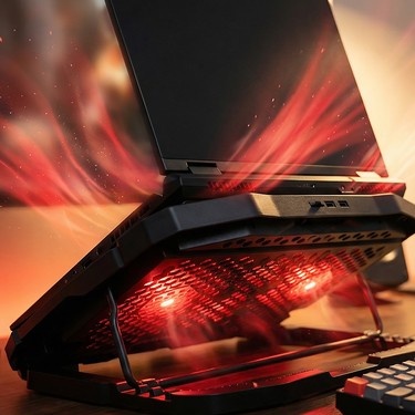 うかページ Rampage Ad-rx34 X-frame Siyah 4 Fanlı Notebook Soğutucu Fiyatı