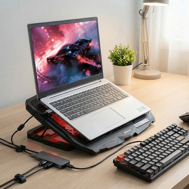 Rampage Ad-rx34 X-frame Siyah 4 Fanlı Notebook Soğutucu Fiyatı