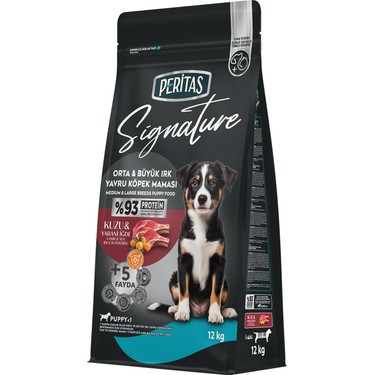 Signature Kuzulu Orta ve Büyük Irk Yavru Köpek Maması 12 kg Fiyatı