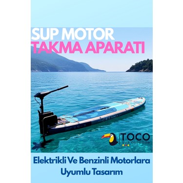 PremiumPort 15CM Kalınlıklı Sup Board Motor Takma Aparatı, Fiyatı