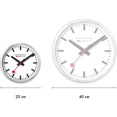 Mondaine Duvar Saati A990.CLOCK.16SBB Fiyatı - Taksit Seçenekleri