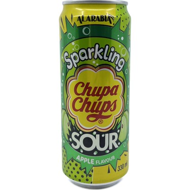 Chupa Chups Sparkling Sour Apple Flavour - Ekşi Yeşil Elma Fiyatı