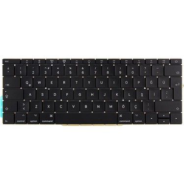 MacBook Pro 13 2016/2017 Uyumlu A1708 Klavye - Büyük Enter Fiyatı