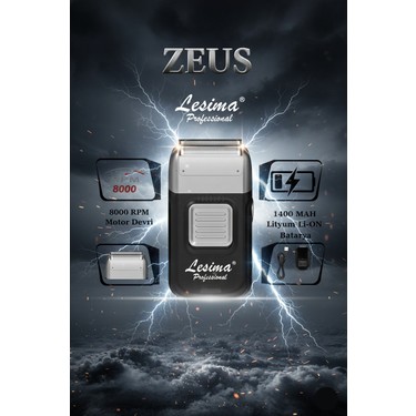 Lesima Zeus Sakal Tıraş Makinesi 0 Kesim Fiyatı