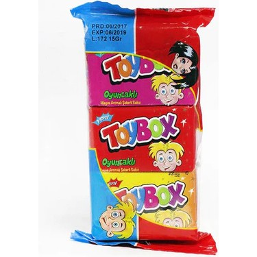 Toybox 3 Oyuncaklı Sakız Fiyatı, Taksit Seçenekleri ile Satın Al